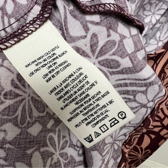 Free People Jessa Mocha Combo Maxi Dress M - Picture 8 of 12